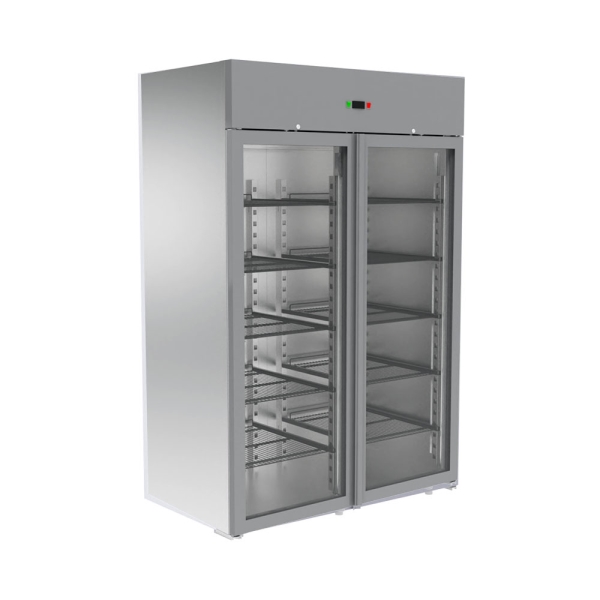 UPRIGHT REFRIGERATOR W GLASS DOOR D 1.0 G